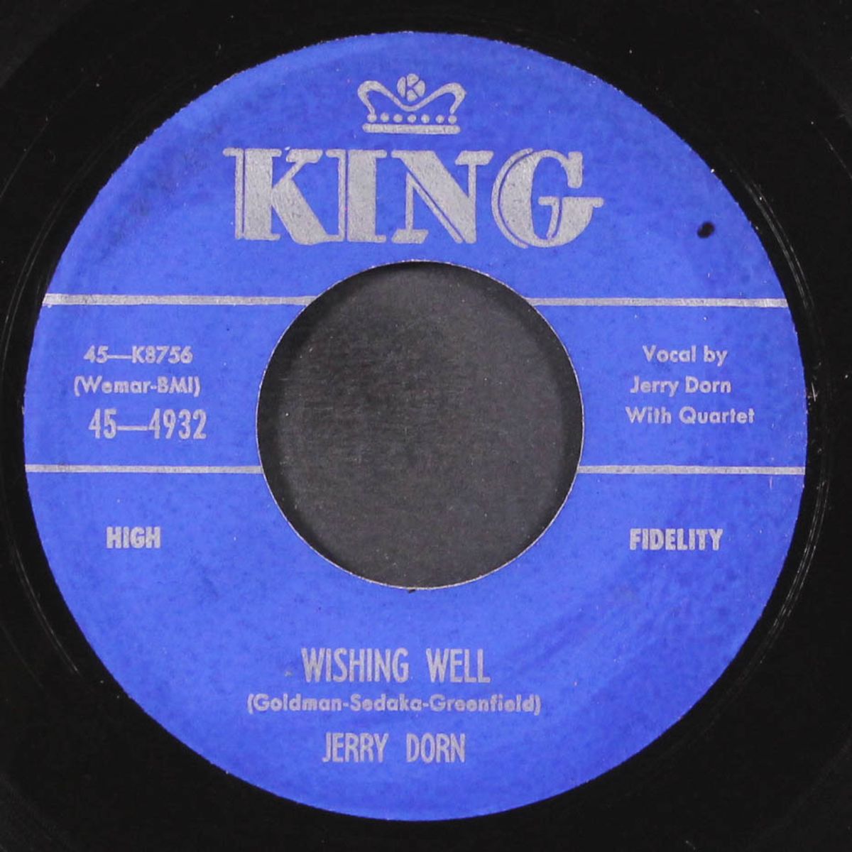 wishing well / sentimental heaven by JERRY DORN & HURRICANES