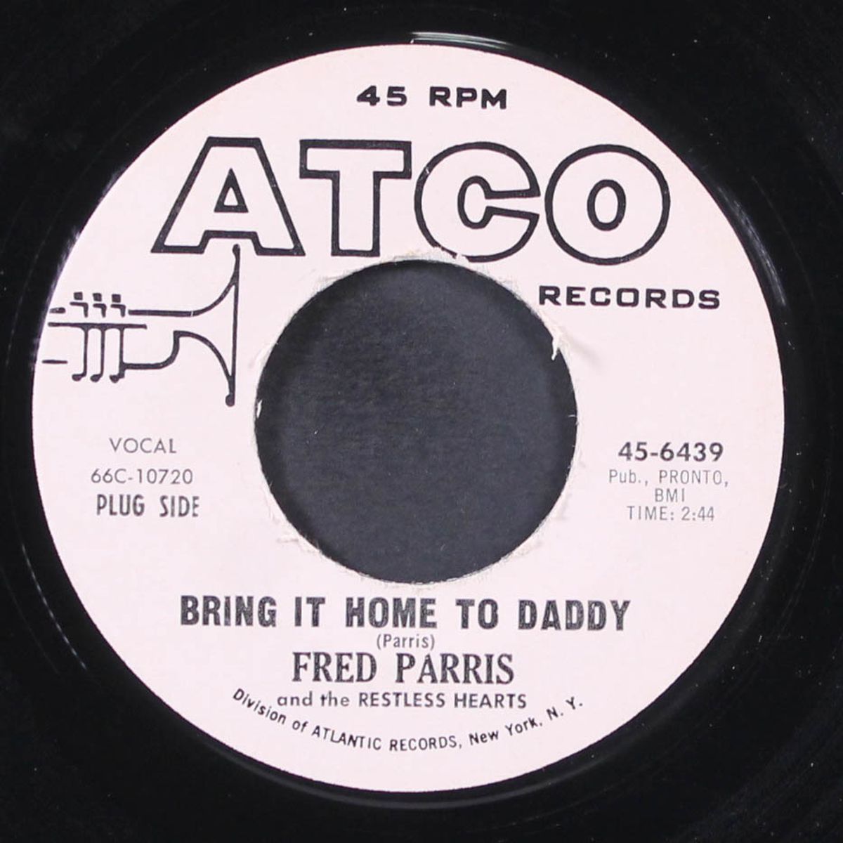 land of broken hearts / bring it home to daddy by FRED PARRIS & RESTLESS HEARTS