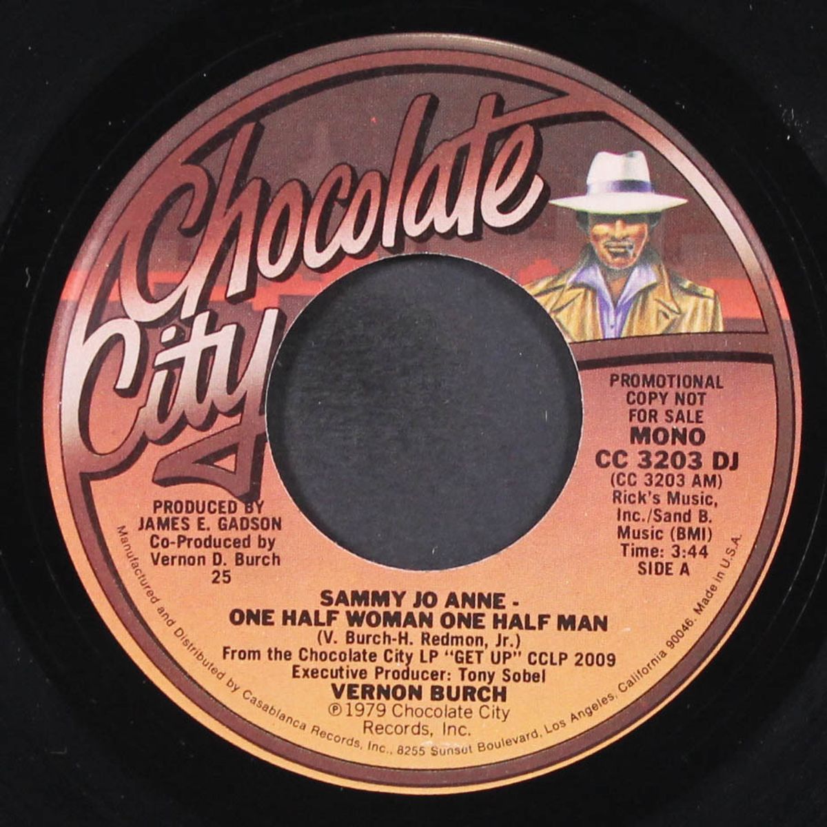 sammy jo anne - one half women one half man / mono by VERNON BURCH