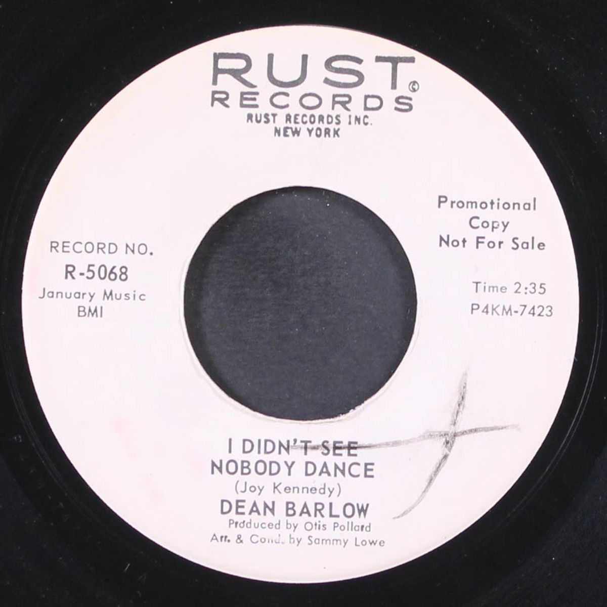 i didn't see nobody dance / don't let him take baby by DEAN BARLOW & GROUP