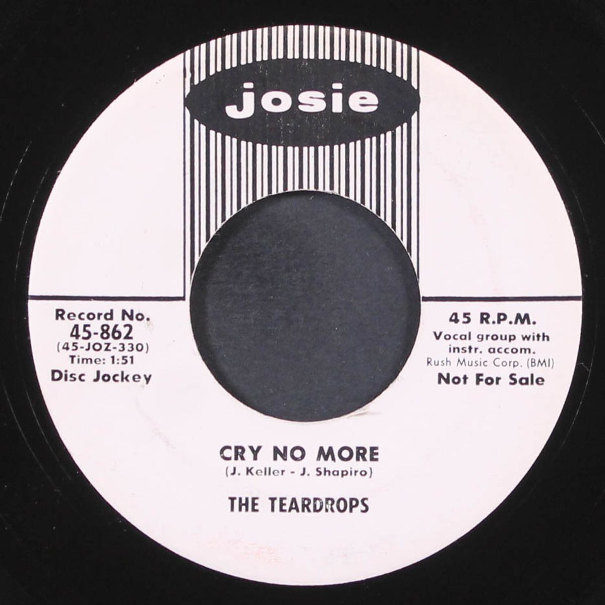 you're my hollywood star / cry no more by TEARDROPS