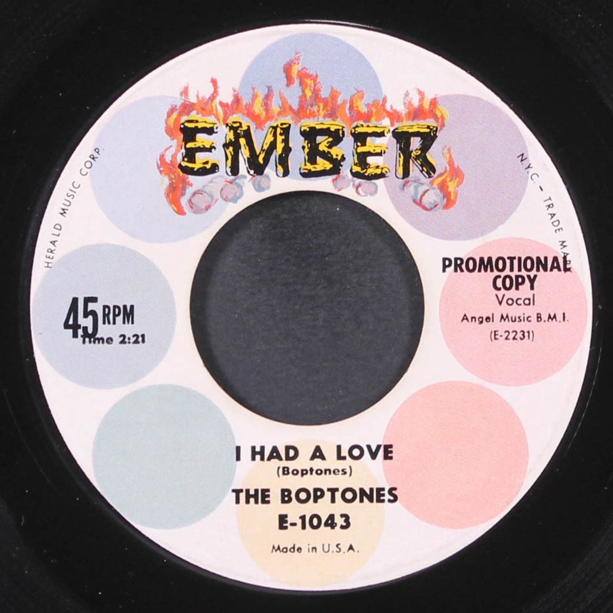 i had a love / be my pussycat by BOPTONES