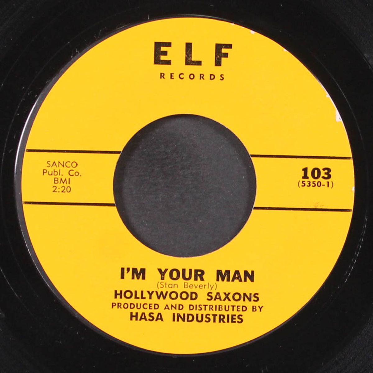 it's you / i'm your man by HOLLYWOOD SAXONS