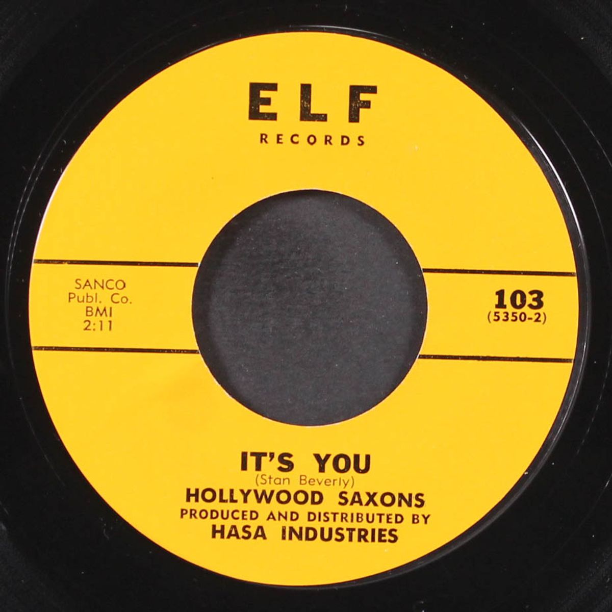 it's you / i'm your man by HOLLYWOOD SAXONS