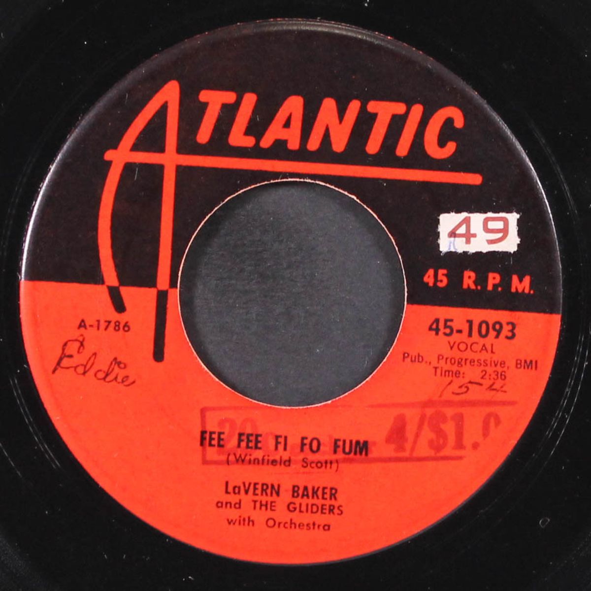 fee fee fi fo fum / i'll do the same for you by LAVERN BAKER