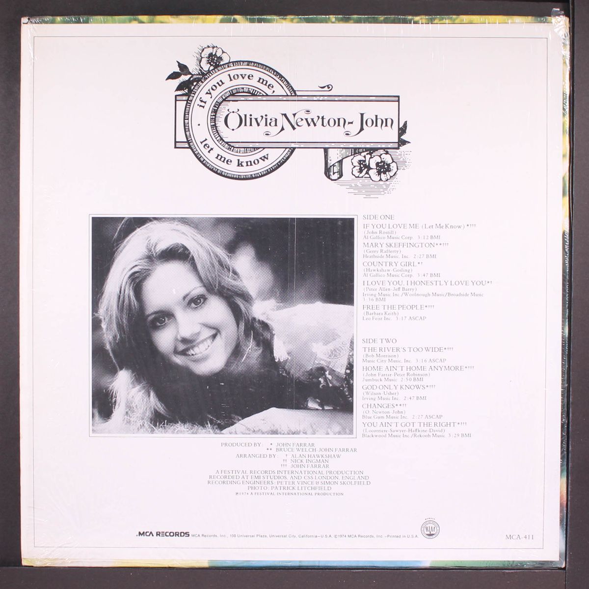 if you love me, let me know by OLIVIA NEWTON-JOHN