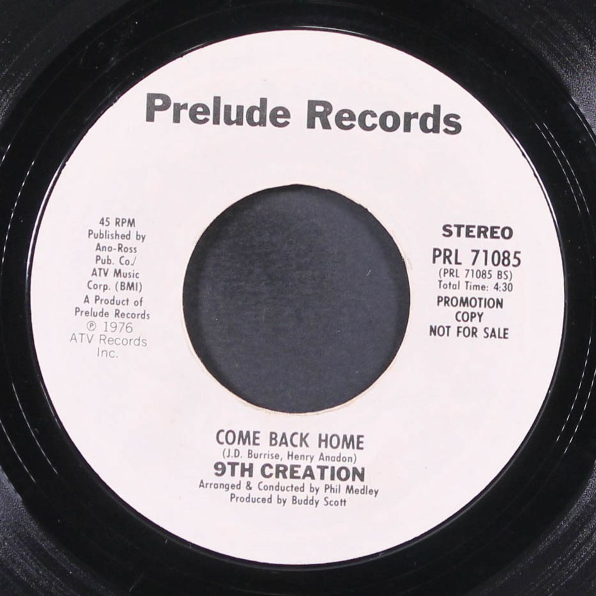 come back home / why not today by 9TH CREATION