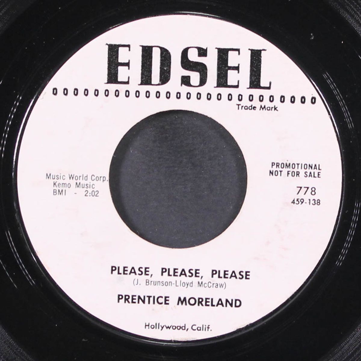 please, please, please / oh! pretty baby by PRENTICE MORELAND