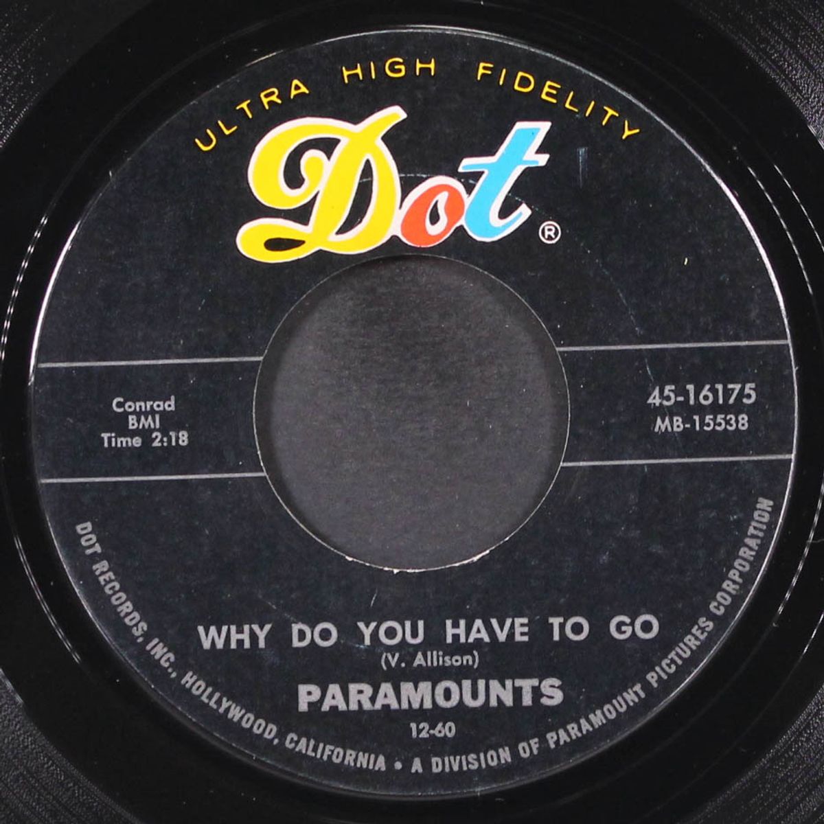 why do you have to go / congratulations by PARAMOUNTS