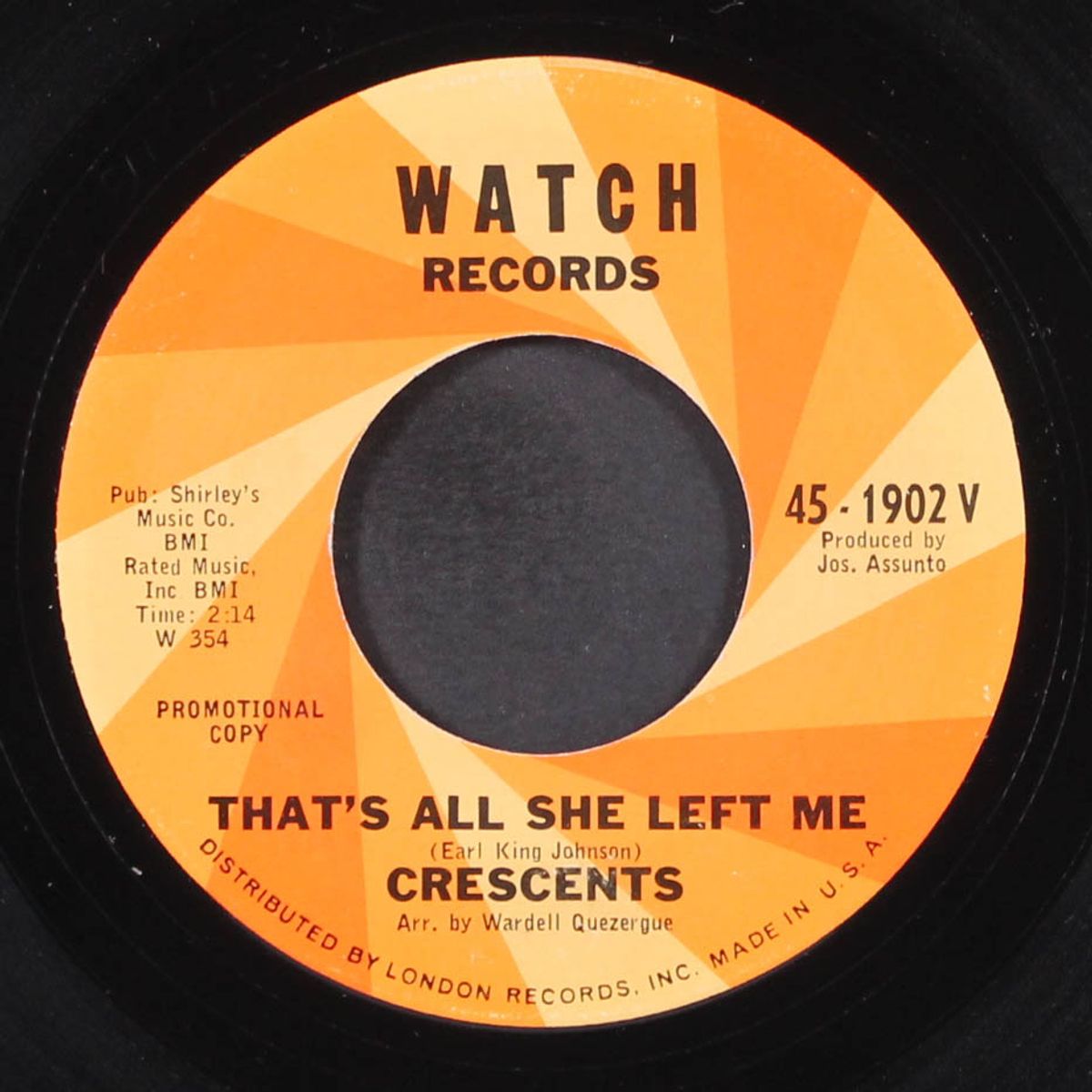 that's all she left me / here you come again by CRESCENTS