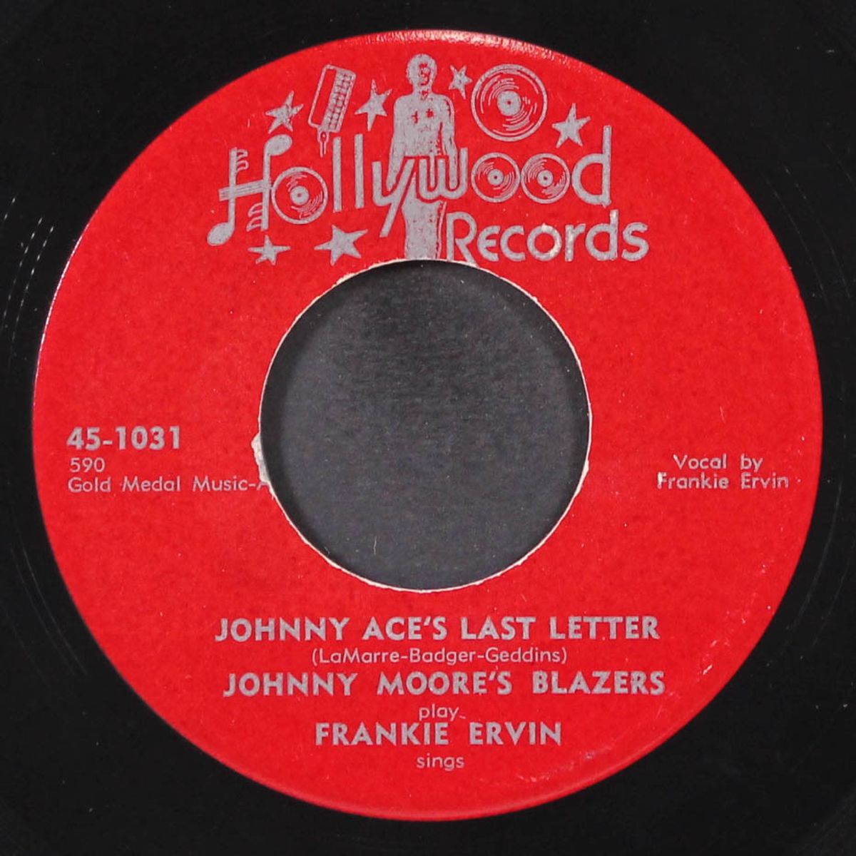 johnny ace's last letter by FRANKIE ERVIN