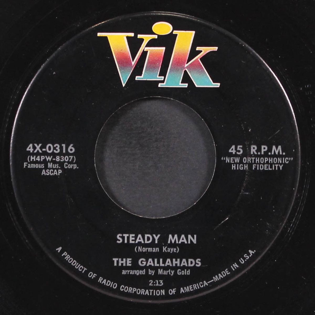 best wishes / steady man by GALLAHADS
