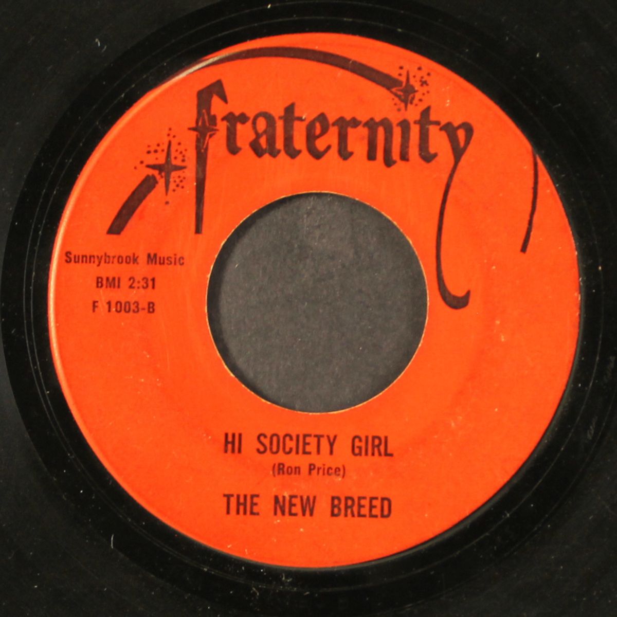 high society girl / i'd like to see her again by NEW BREED