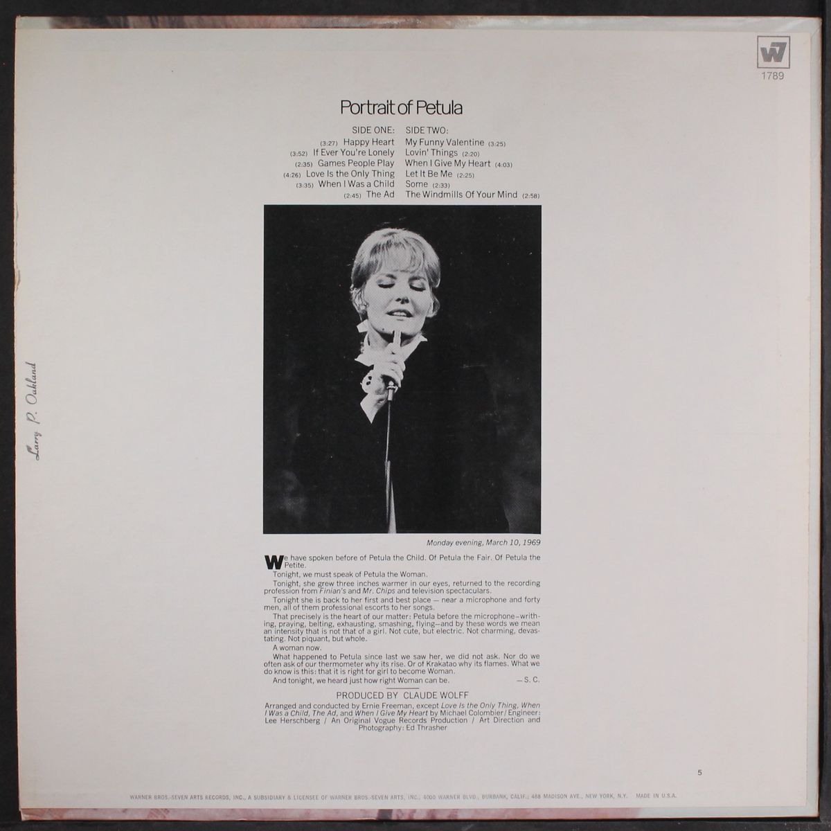 portrait of petula by PETULA CLARK