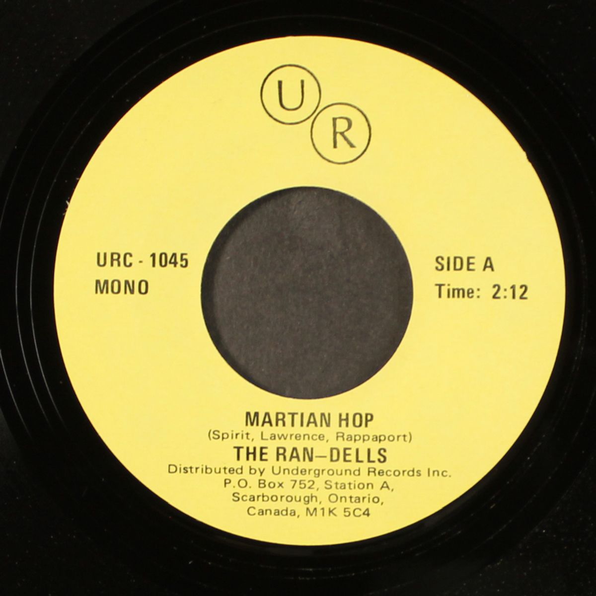 martian hop / mr. heartache by RAN-DELLS / PAT HERVEY