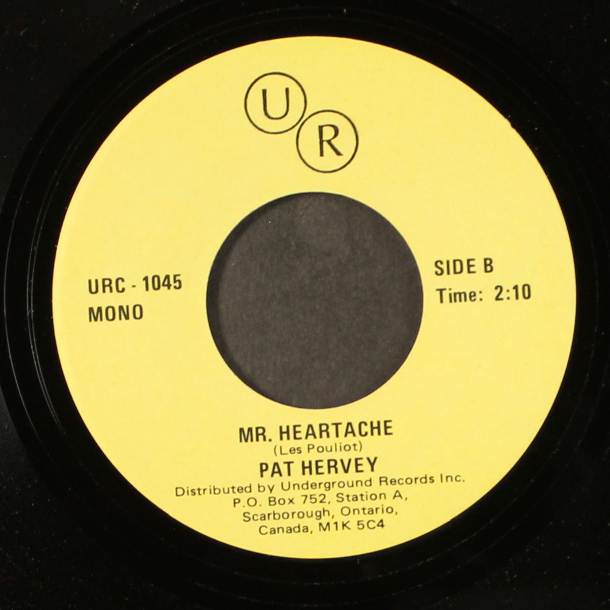martian hop / mr. heartache by RAN-DELLS / PAT HERVEY