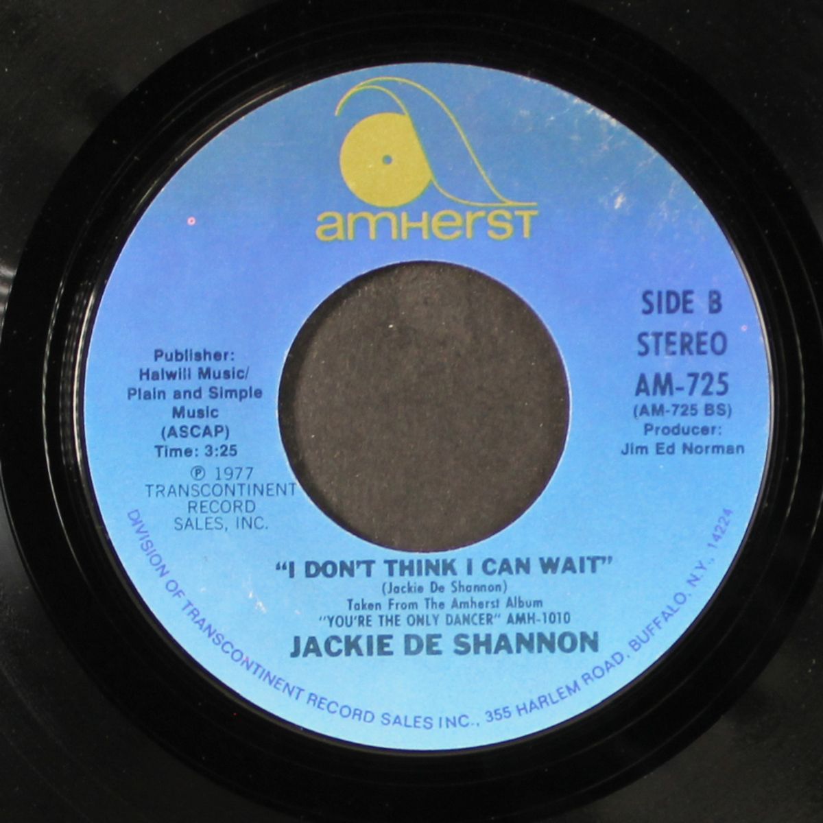 don't let the flame burn out / i don't think i can wait by JACKIE DE SHANNON