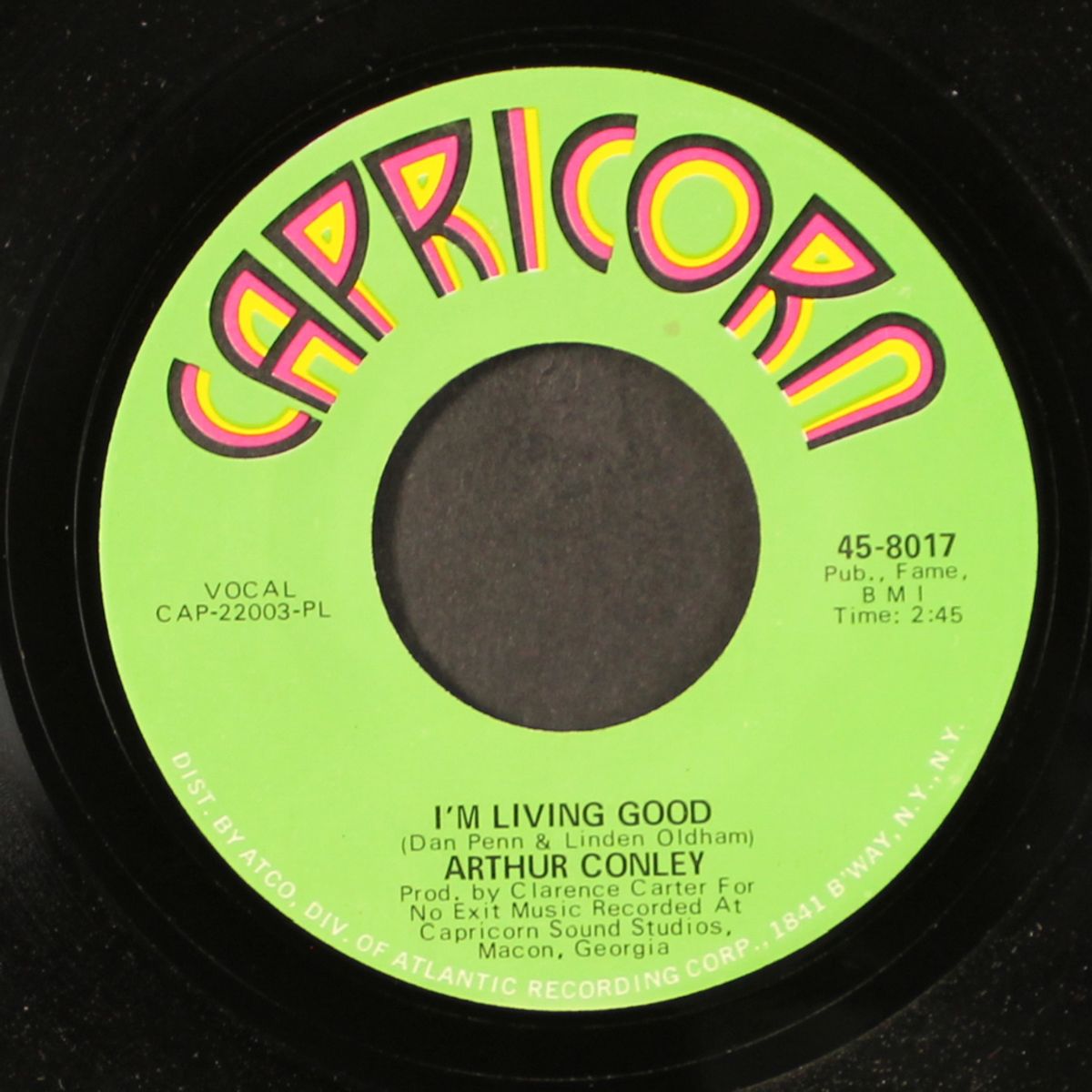 i'm living good / i'm so glad you're here by ARTHUR CONLEY