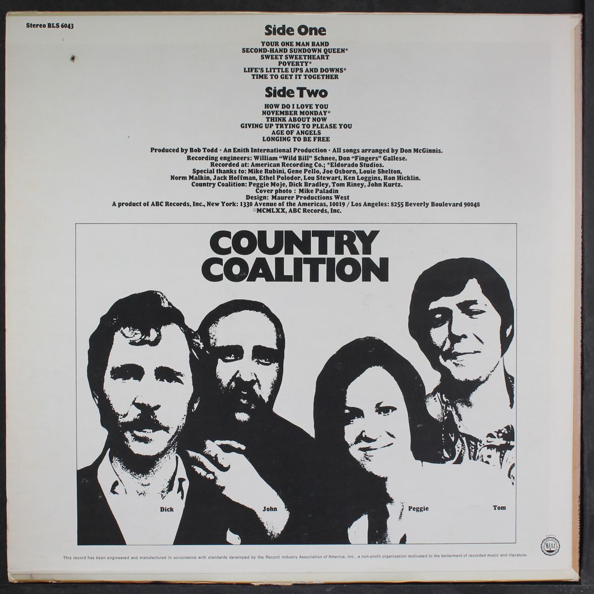 time to get it together by COUNTRY COALITION