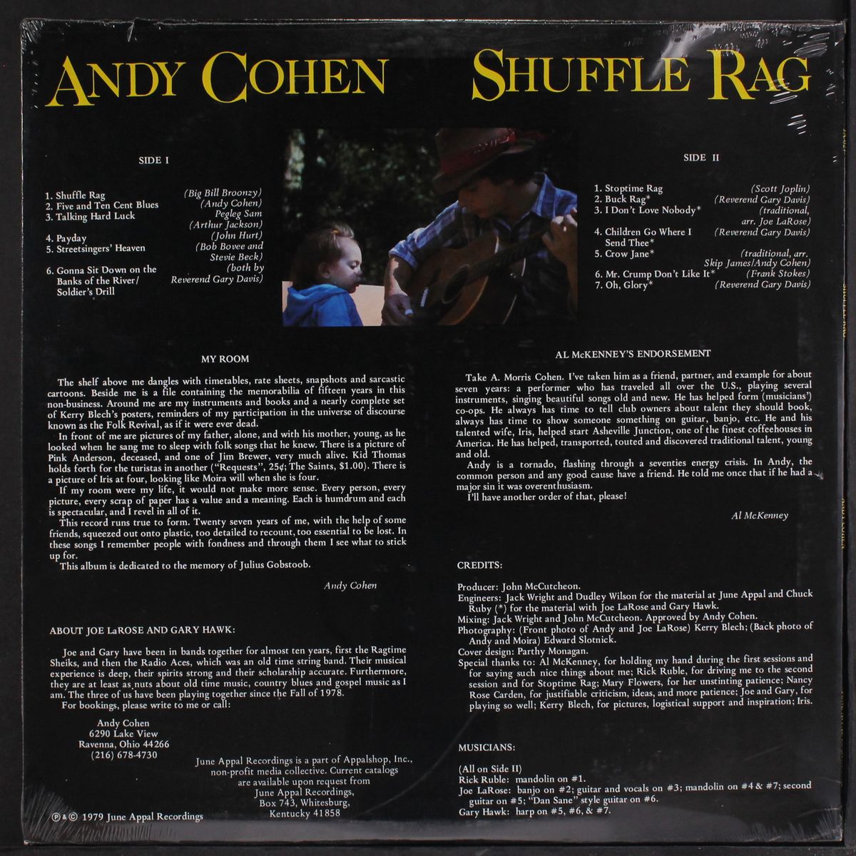 shuffle rag by ANDY COHEN