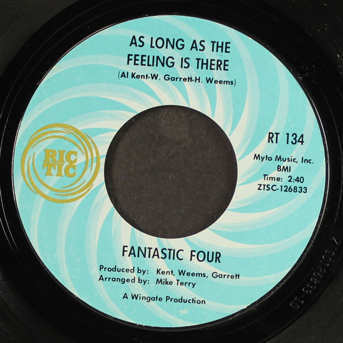as long as the feeling is there / goddess of love by FANTASTIC FOUR