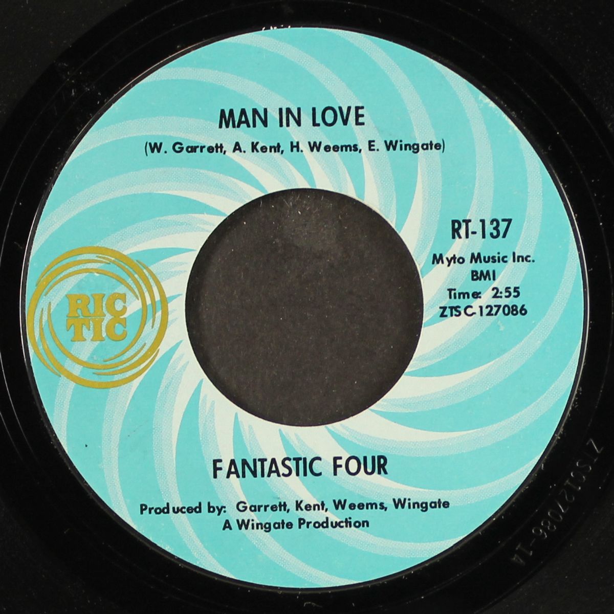 man in love / no love like your love by FANTASTIC FOUR