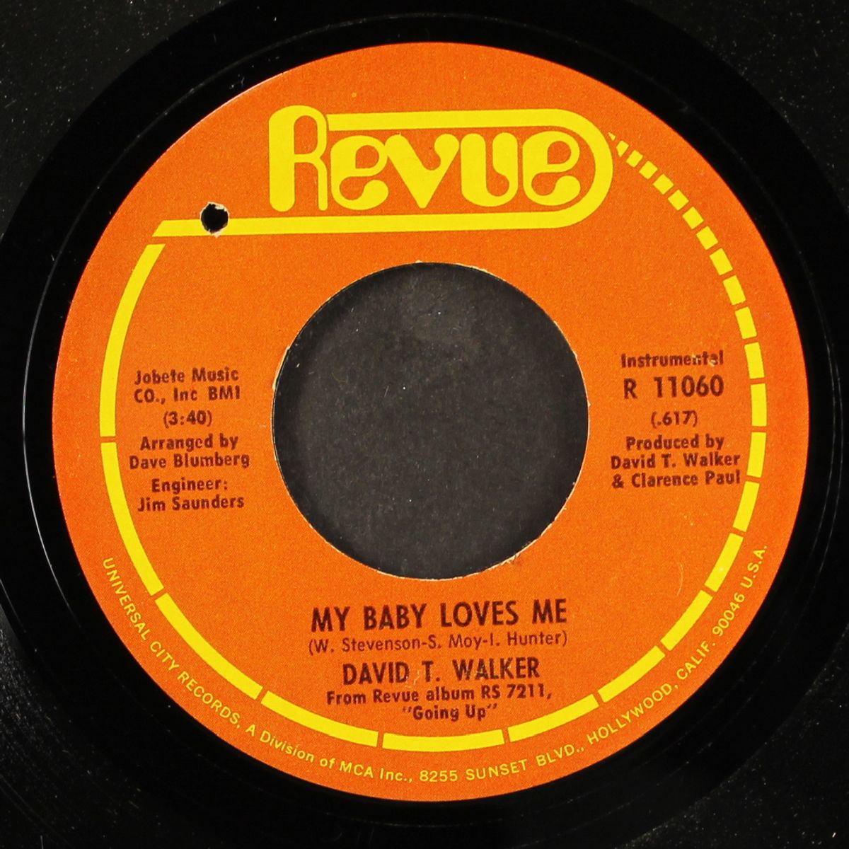 my baby loves me / can i change my mind by DAVID T. WALKER