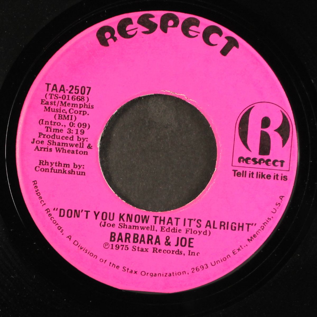 you're astounding / don't you know that it's alright by BARBARA & JOE