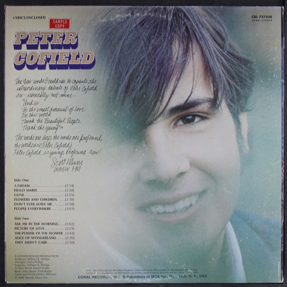 peter cofield by PETER COFIELD