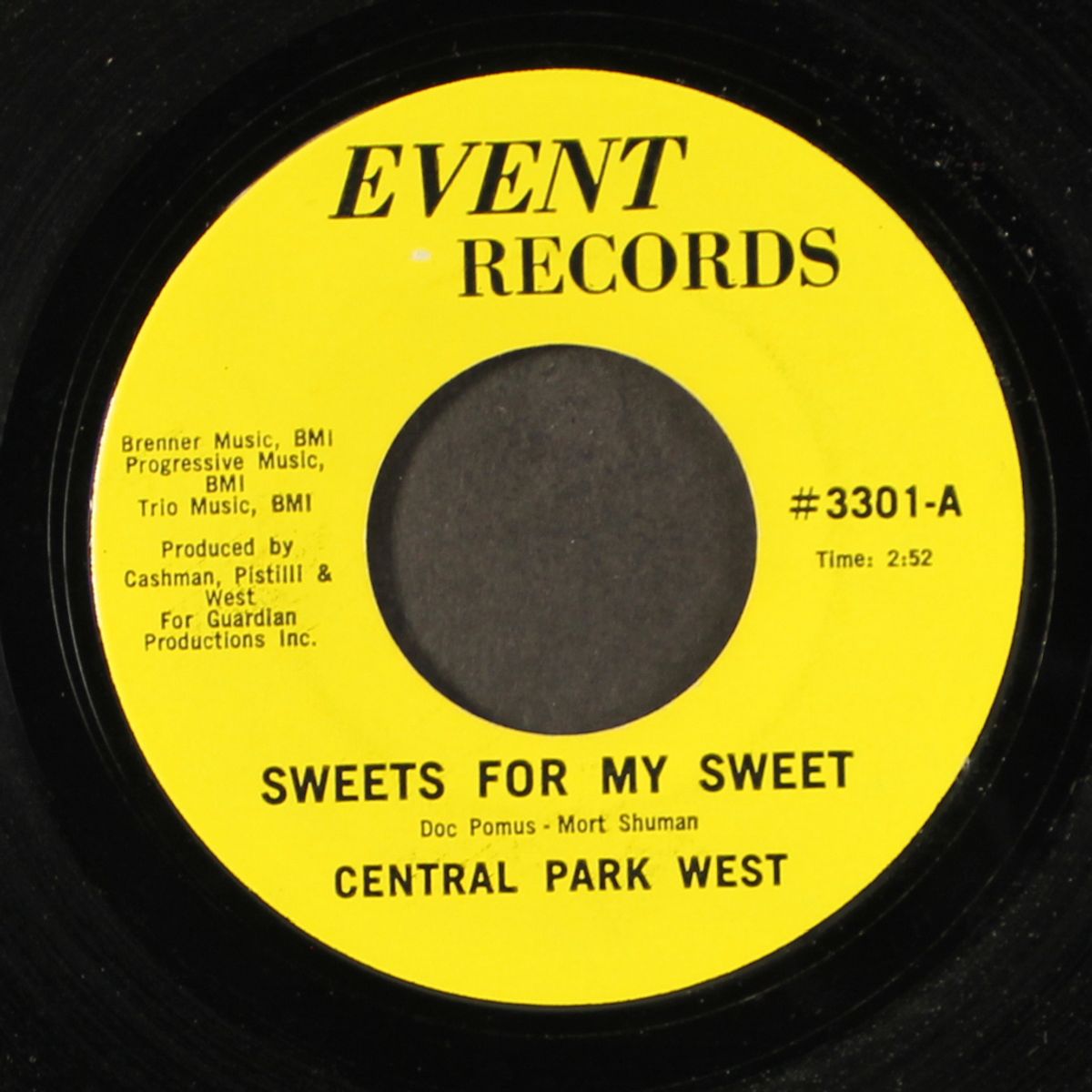 sweets for my sweet / the feeling that i get when you're near me by CENTRAL PARK WEST