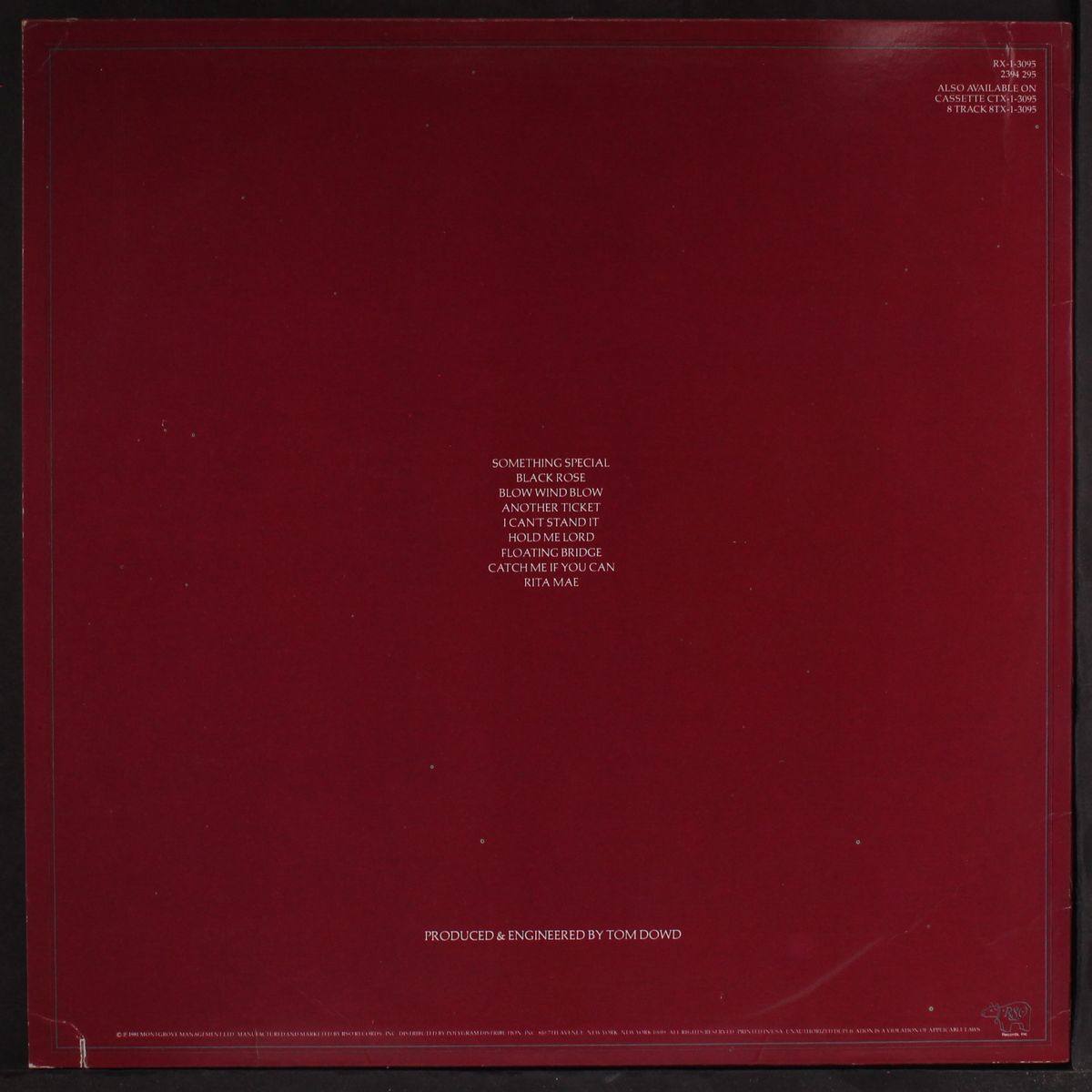 another ticket by ERIC CLAPTON