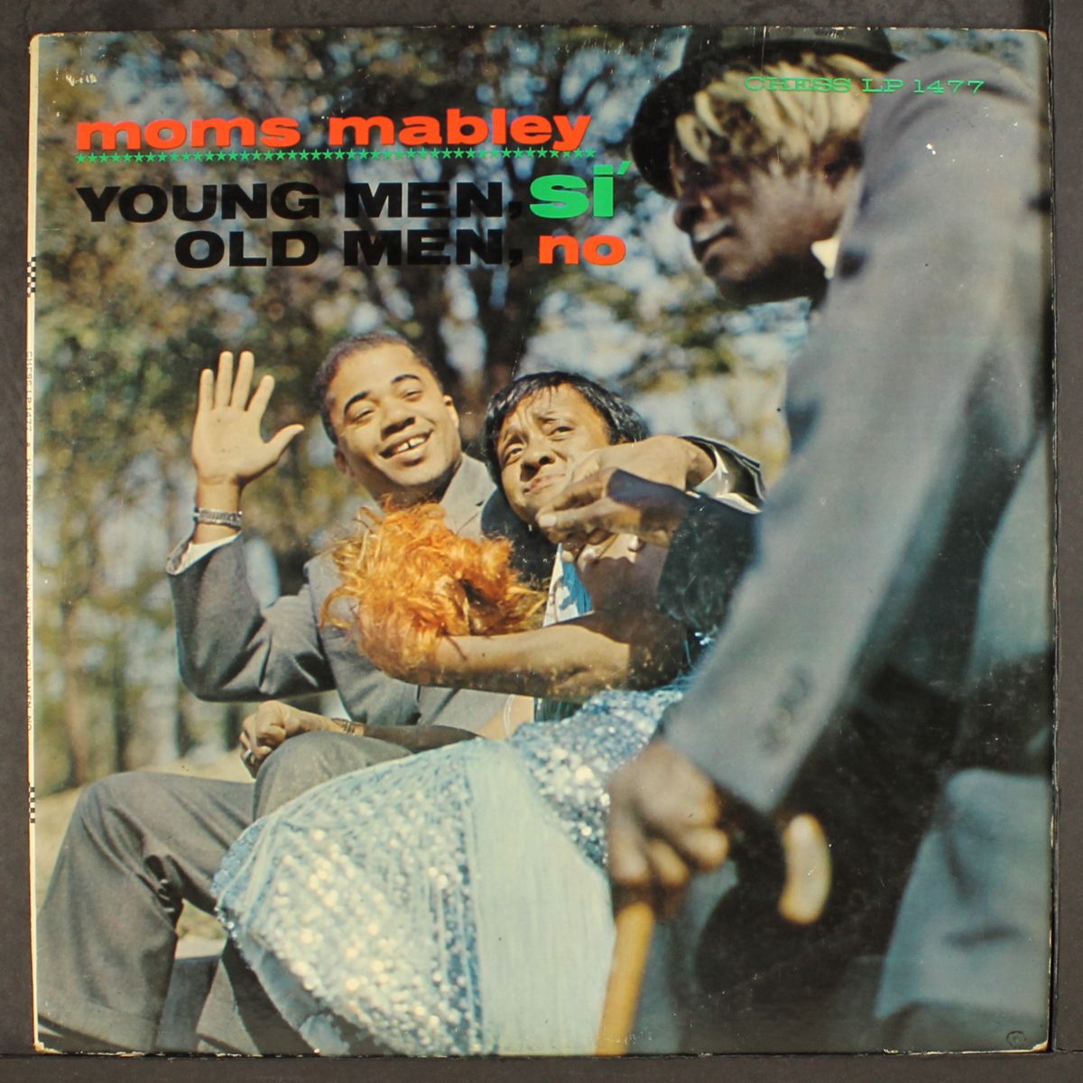 young men si, old men no by MOMS MABLEY