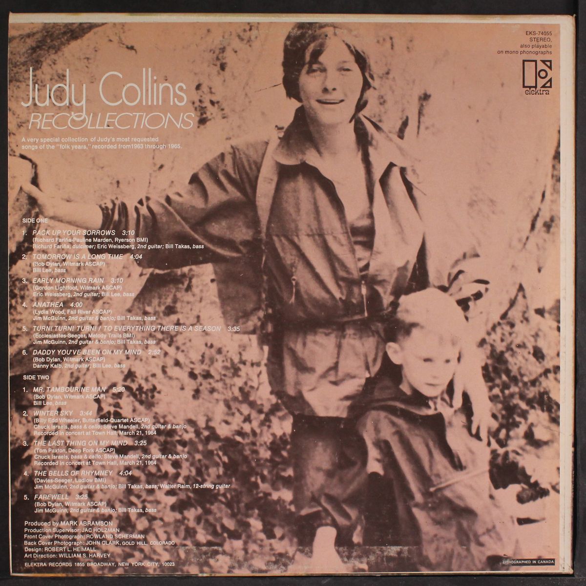 recollections by JUDY COLLINS