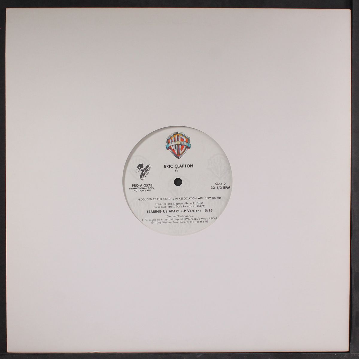 tearing us apart / short by ERIC CLAPTON