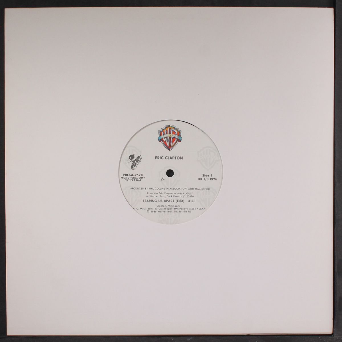 tearing us apart / short by ERIC CLAPTON