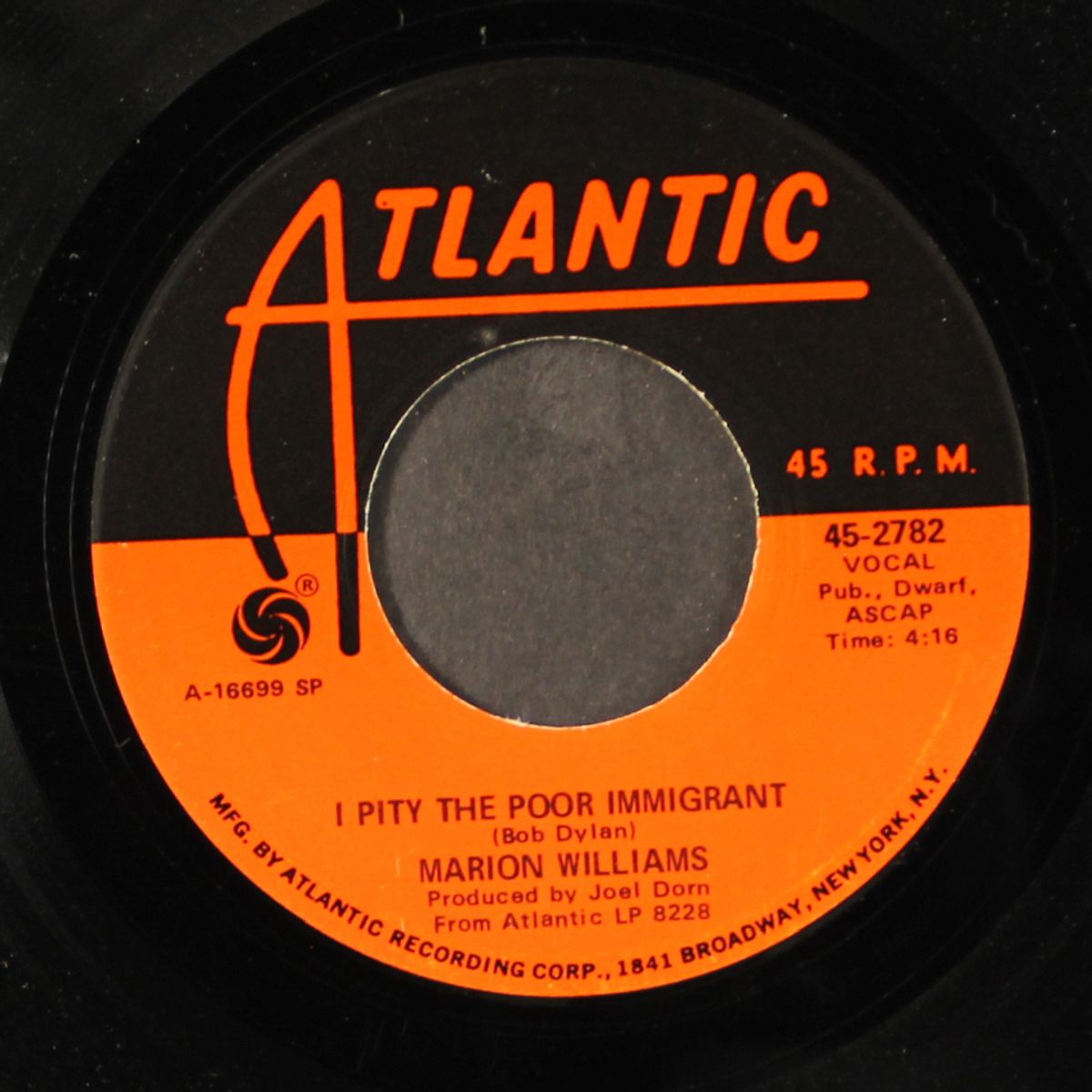 come on people / i pity the poor immigrant by MARION WILLIAMS