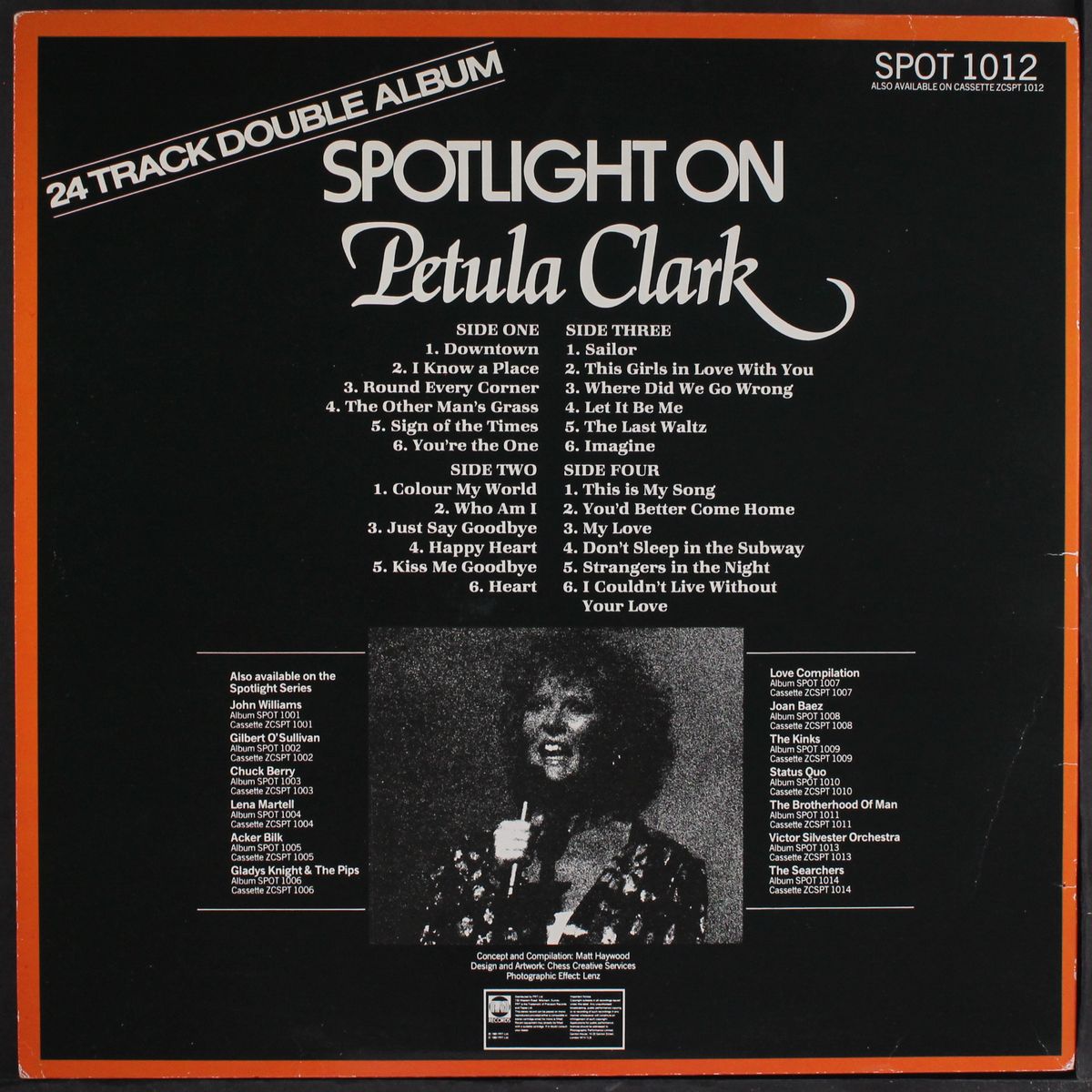 spotlight on by PETULA CLARK