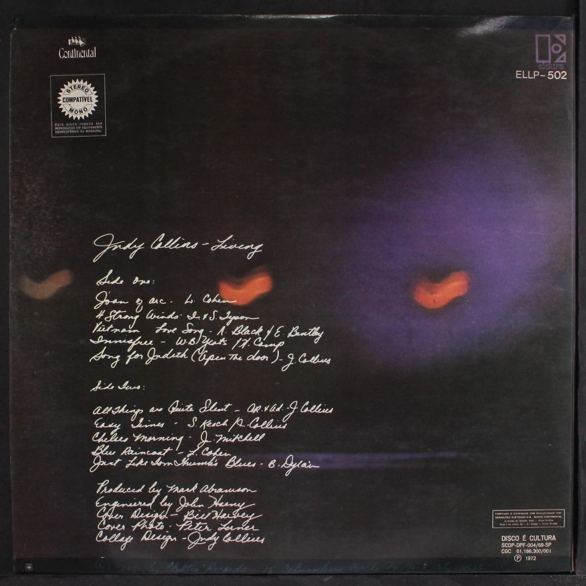 living by JUDY COLLINS