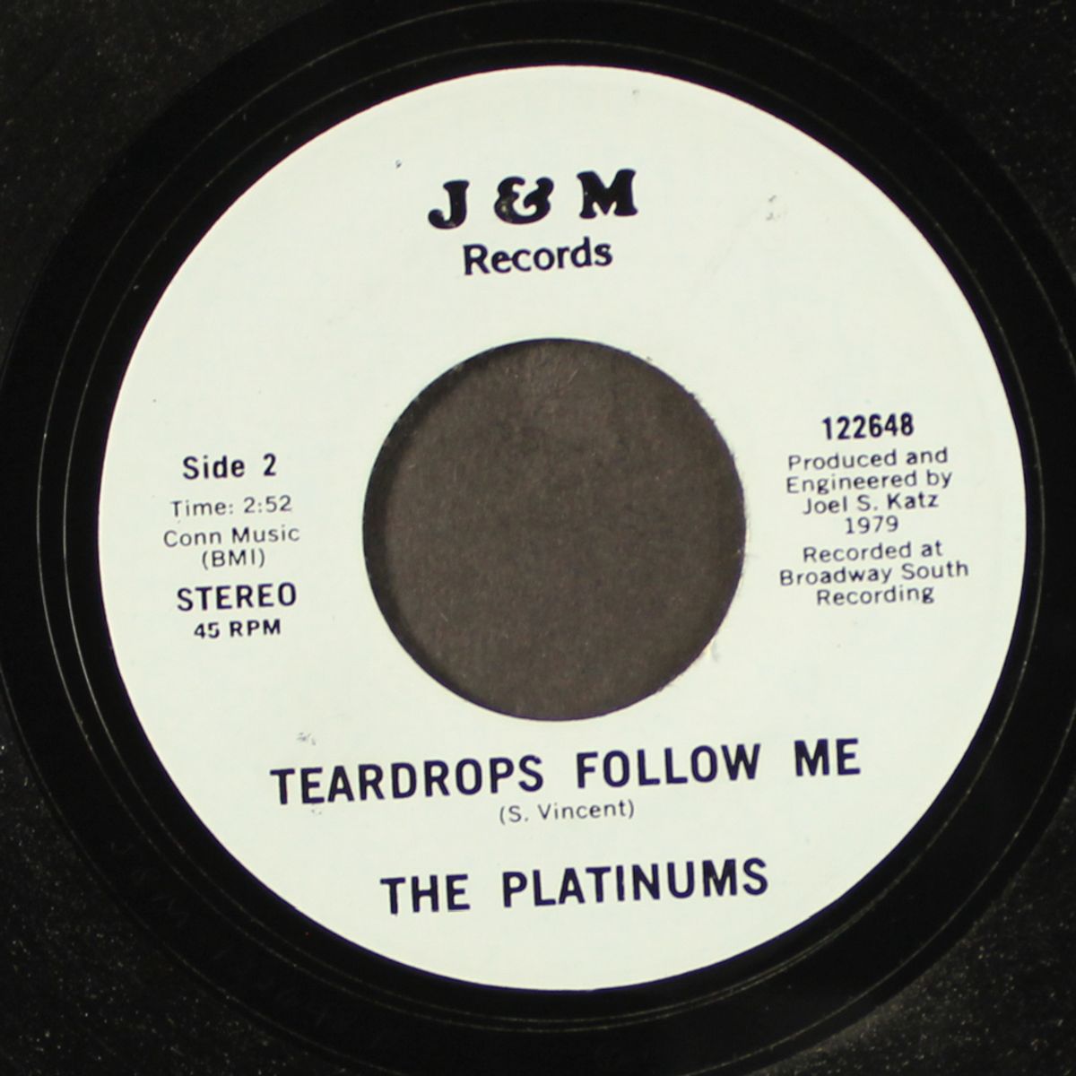 one summer night / teardrops follow me by PLATINUMS