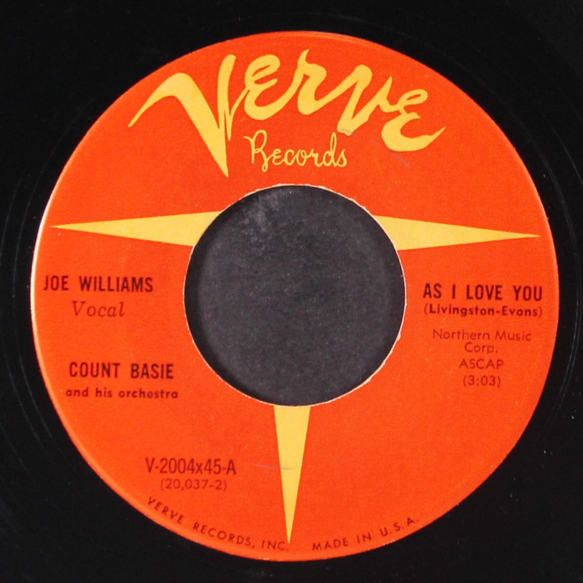 as i love you / stop! don't! by JOE WILLIAMS