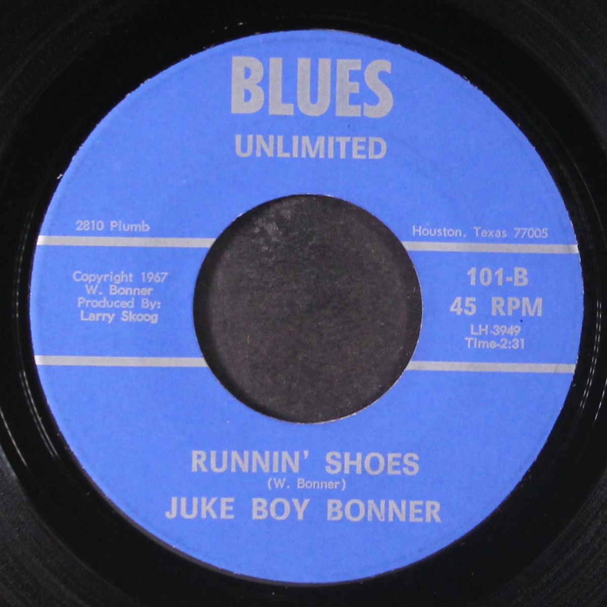 yakin' in my plans / runnin' shoes by JUKE BOY BONNER