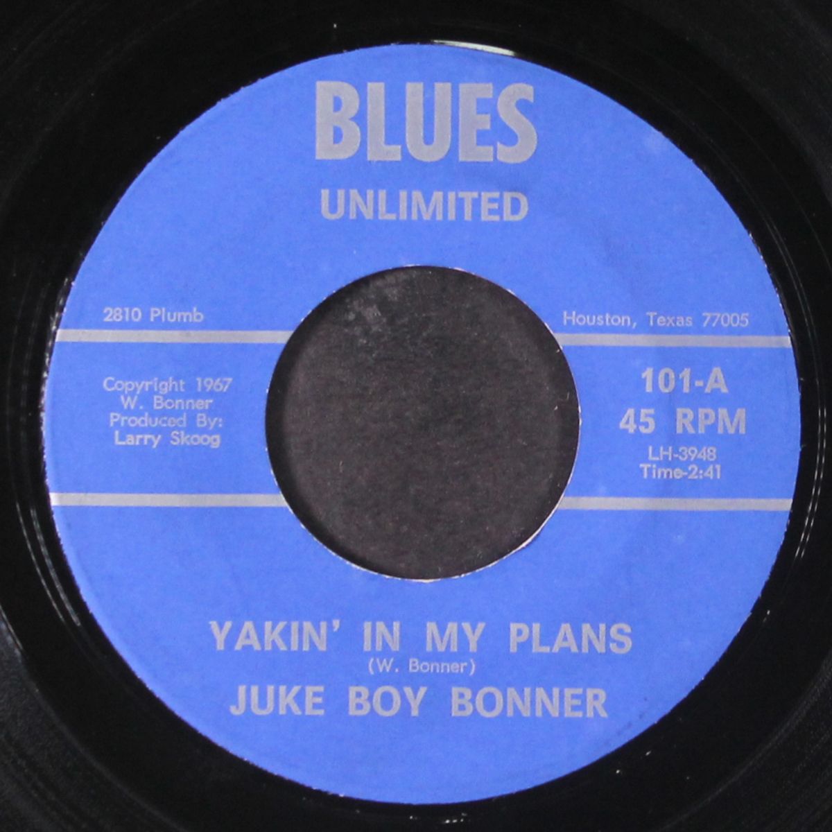 yakin' in my plans / runnin' shoes by JUKE BOY BONNER