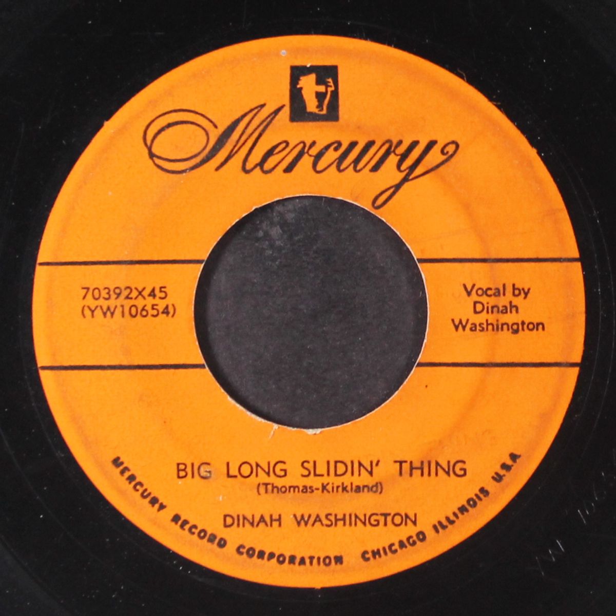 big long slidin' thing / (no, no, no) you can't love two by DINAH WASHINGTON