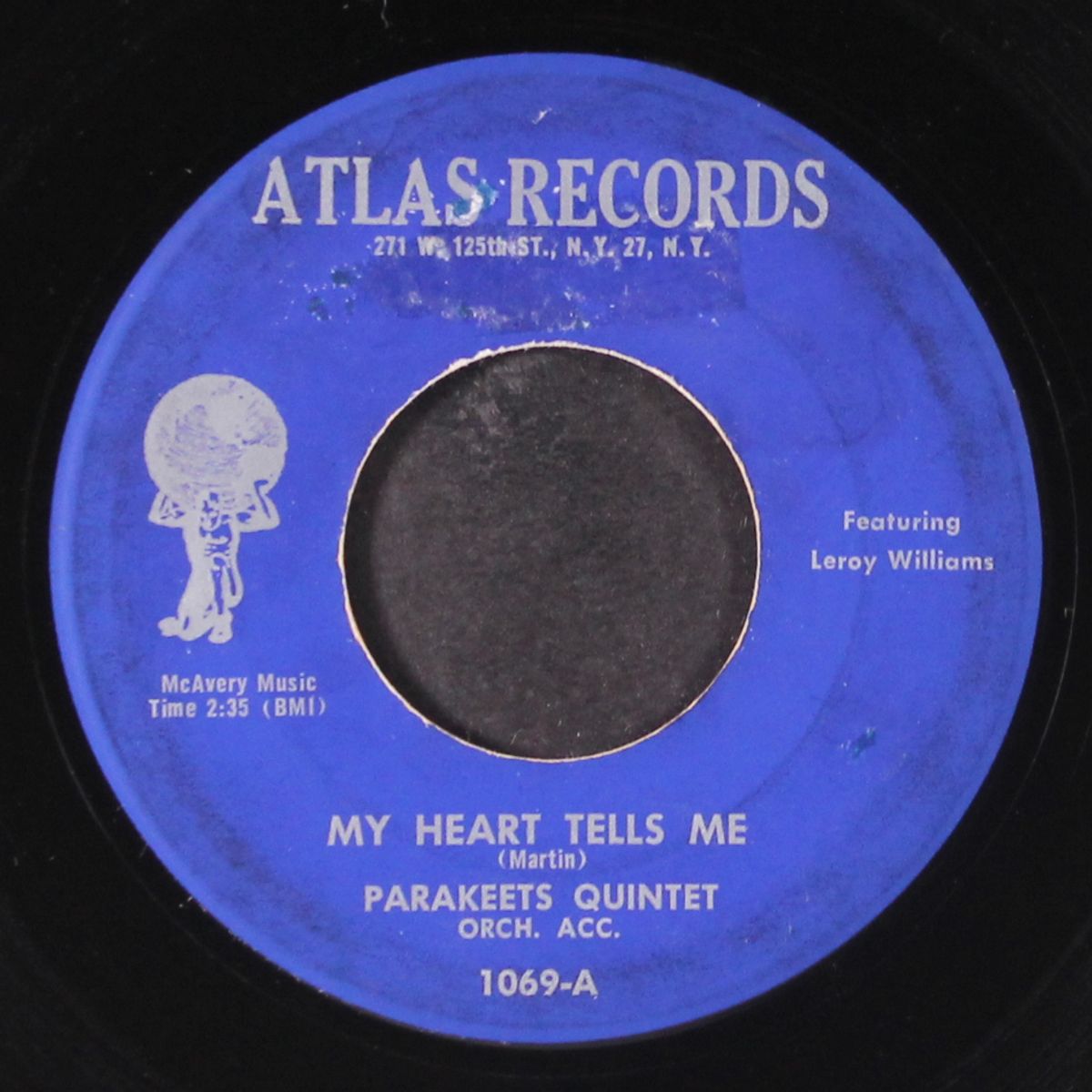 my heart tells me / yvonne by PARAKEETS QUINTET