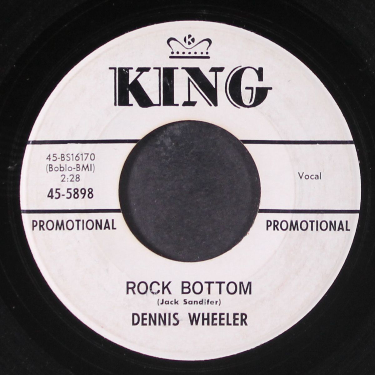 rock bottom / down in daytona by DENNIS WHEELER