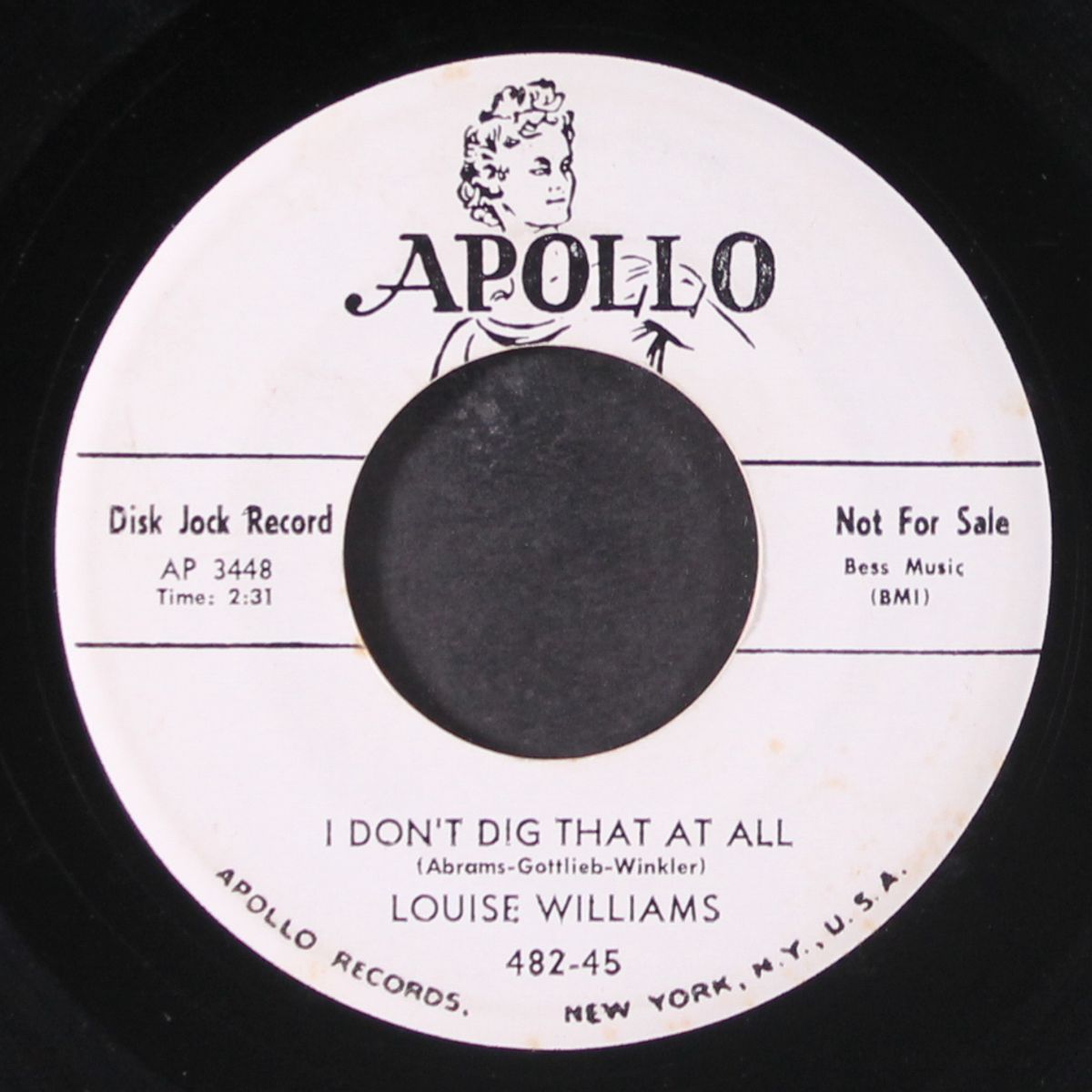 i don't dig that at all / lonely days by LOUISE WILLIAMS
