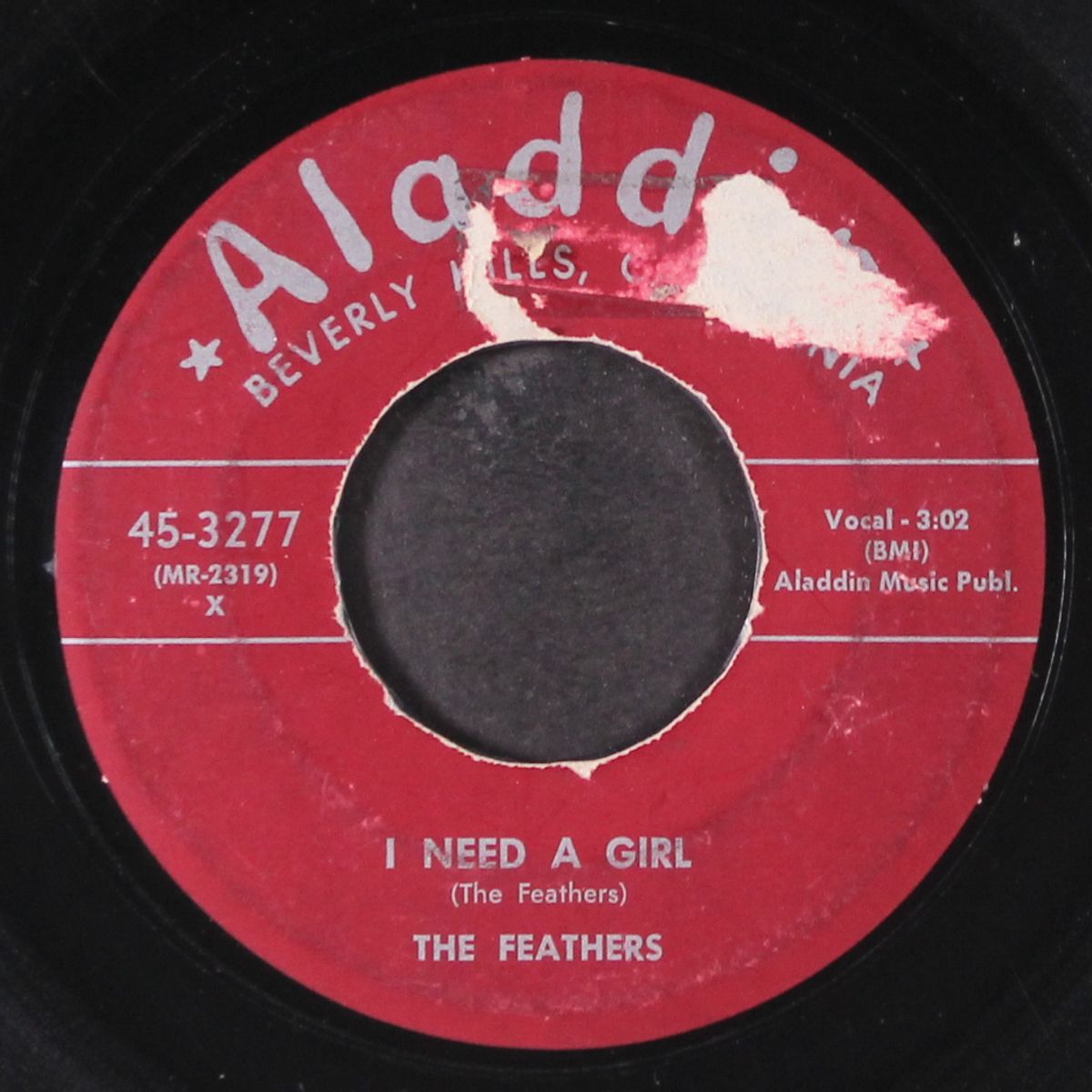 i need a girl / standin' right there by FEATHERS