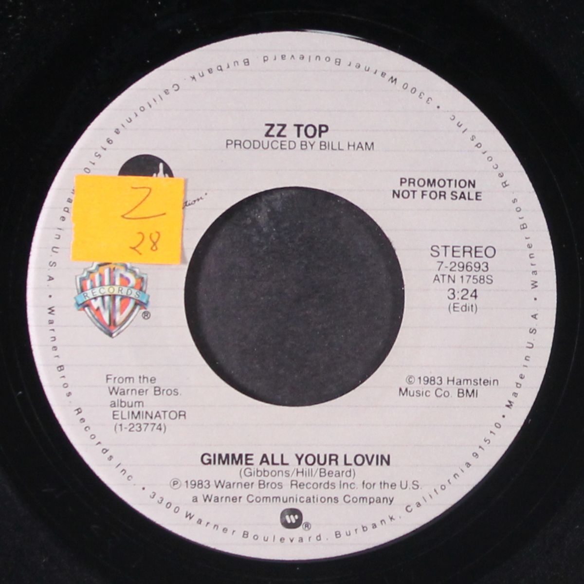 gimme all your lovin by ZZ TOP
