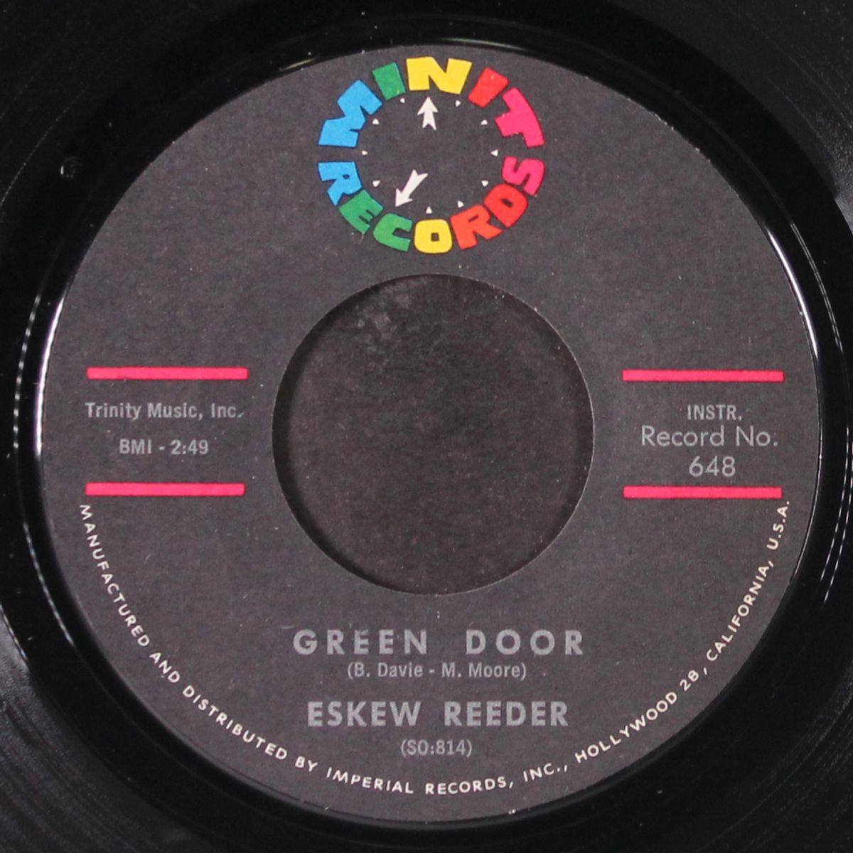 green door / i waited too long by ESKEW REEDER