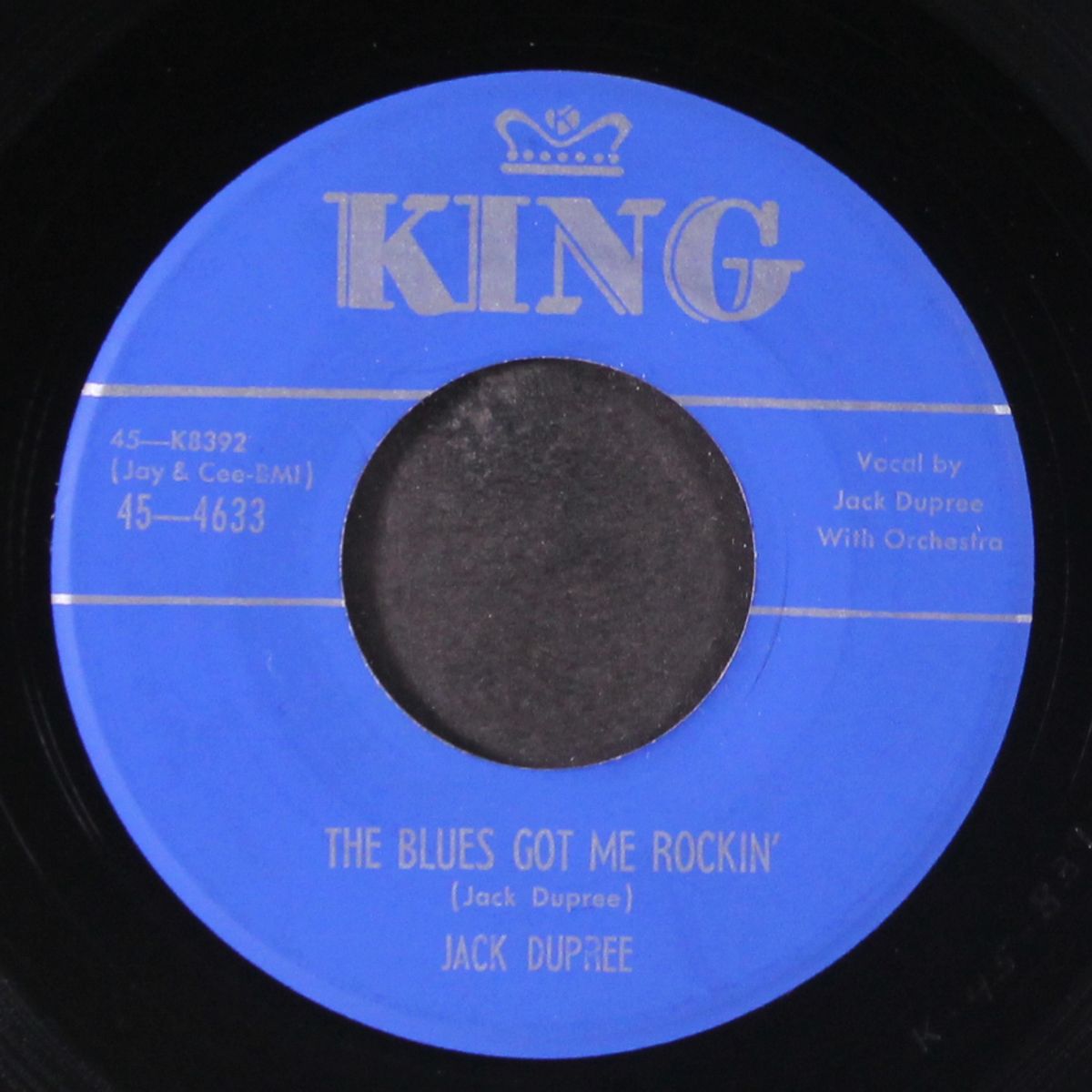 the blues got me rockin' / tongue-tied blues by JACK DUPREE